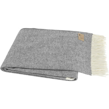 Herringbone Throw, Charcoal - Bodega Nantucket
