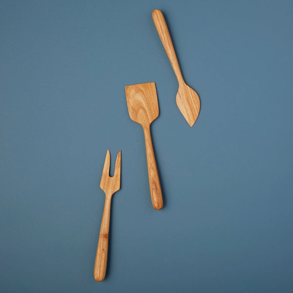 Teak Cheese Knives - Bodega Nantucket
