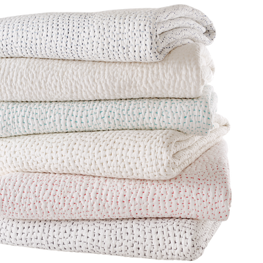 John Robshaw Hand Stitched Quilt - Bodega Nantucket