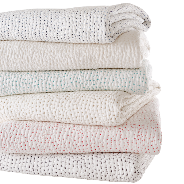 John Robshaw Hand Stitched Quilt - Bodega Nantucket