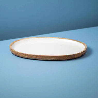 Mango Wood Oval Platter - Bodega Nantucket