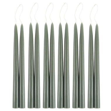Moss Dipped Taper Candles - Bodega Nantucket