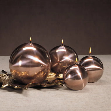 Titanium Ball Candle Rose Gold - Bodega Nantucket