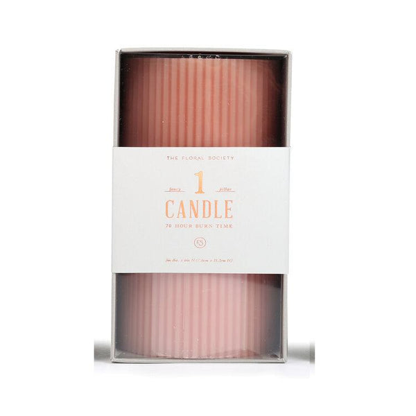 Fancy Pillar Candles - Bodega Nantucket
