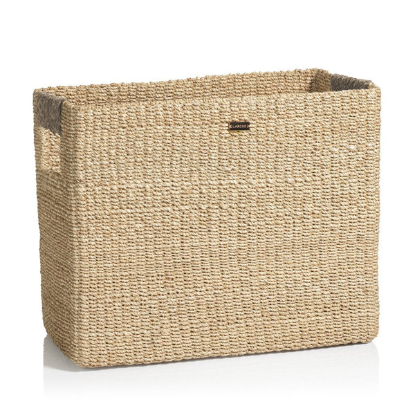 Alex Rectangular Abaca Magazine Basket - Bodega Nantucket