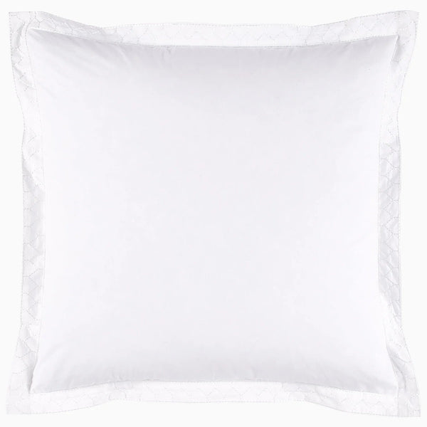 Stitched White Sheet Sheet - Bodega Nantucket