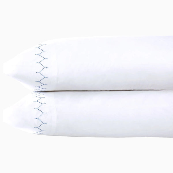 Stitched Light Indigo Sheet Sheet - Bodega Nantucket