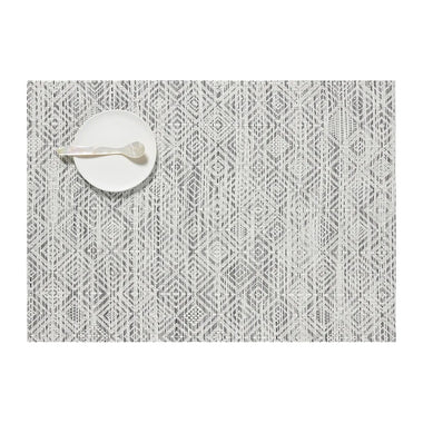 Mosaic Tablemat Grey - Bodega Nantucket
