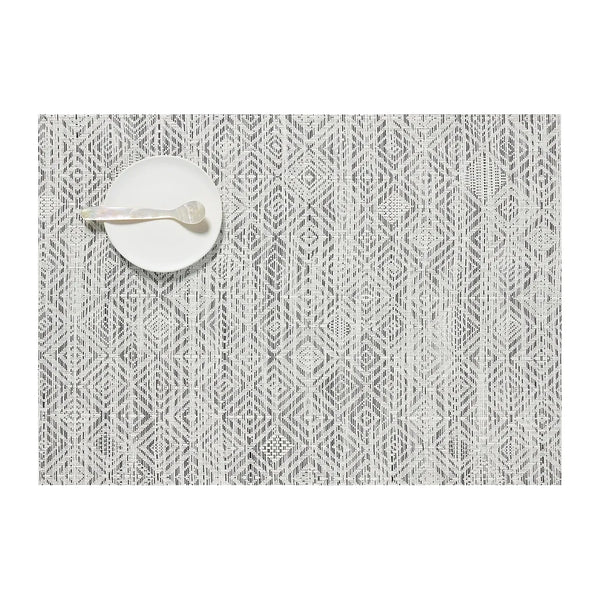 Mosaic Tablemat Grey - Bodega Nantucket
